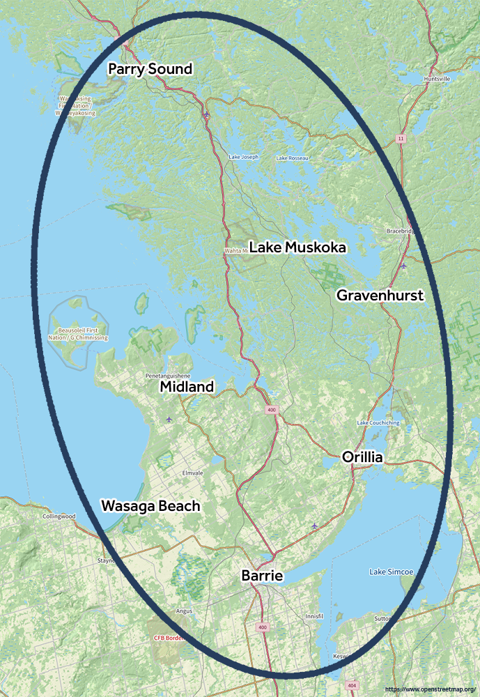 Georgian Commercial Service Area
