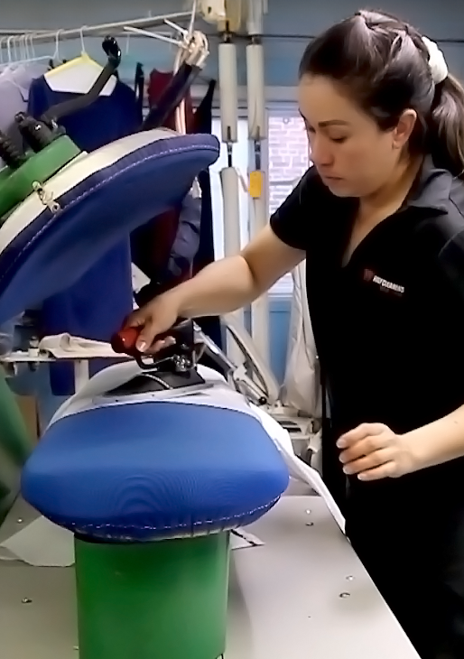 high velocity pressing ironing