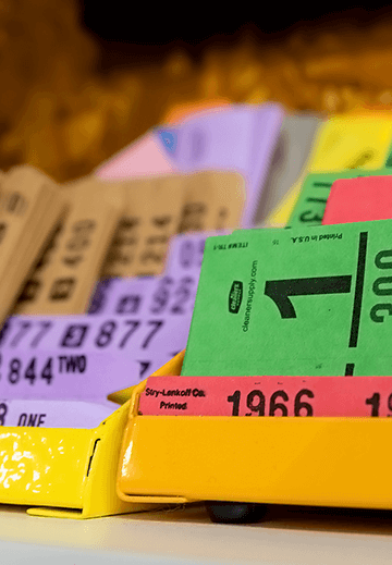 ticketing commercial laundry original