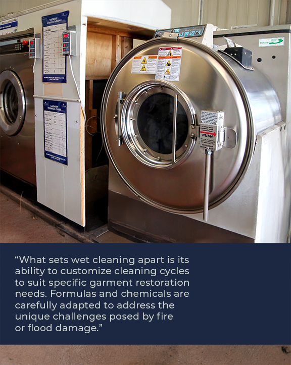 wet cleaning focus image wet cleaning focus image